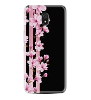 Xiaomi Redmi 8A 8 Pro 9C 9T 10C 11T Pro Kılıf Desenli Silikon Pink Flowers 3 1393