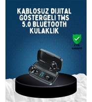 Bluetooth V5.0 Teknolojili Parmak Dokunmatik Kontrol Kulaklık Seti