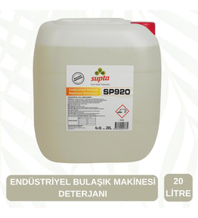 Supta Endüstriyel Bulaşık Makine Deterjanı 20 LT