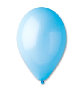 Gemar Açık Mavi Renkli Balon 26cm 100Lü