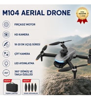 M104 Drone,Fırçasız Motorlu, 360° Dönüş ve Takla Özellliği ile Akıllı Drone
