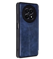 Newface Realme 12 5G Kılıf Flip Cover - Lacivert