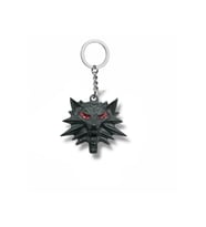 The Witcher Wolf Kurt Kafası Cosplay Anahtarlık  Unisex  Fantastik Oyun Temalı Aksesuar