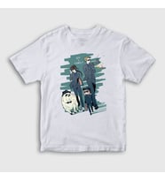 Presmono Unisex Çocuk Beyaz All Anime Spy X Family T-Shirt 316882tt
