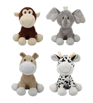 Oturan Peluş Hayvanlar 35 cm 1 Adet Fiyatıdır