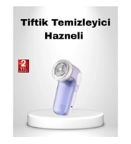 Mey İthalat® USB Şarjlı Tiftik Temizleyici – Kolay Temizlenen Hazne ve Bıçak, Taşınabilir