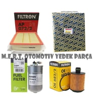 Opel Corsa D 1.3 Cdti Filtron Filtre Bakım Seti A13Dt 2011-2015 (526193554)