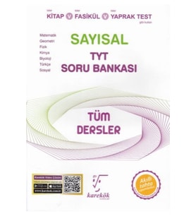 Karekök Yayıncılık Karekök Tyt Tüm Dersler Sayısal Soru Bankası (yeni) (Çok Renkli)