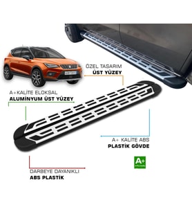 SEAT ARONA 2017 2018 2019 2020 2021 2022 2023 2024 2025 YAN BASAMAK