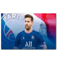 Cakatablo Messi PSG Görseli  MDF Tablo