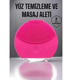 Profesyonel Yüz Temizleme Masaj Aleti Su Geçirmez, Kablosuz Şarj Özellikli Kolay Temizlenebilir