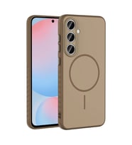 Galaxy S25 FE Kılıf M-safe Şarj Özellikli Tea Kılıf (Gold)