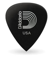 Planet Waves 3DBK7-10 Black Ice Pena Extra Heavy (10'lu Paket)  Jazz Şekli - Hızlı Çalım - Mat Yüzey