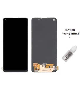 Tkgz - Oppo RENO 5 Uyumlu Lcd Ekran Dokunmatik -A- Kalite +B-7000