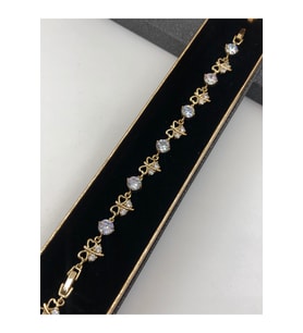 Çelik Kadın Bileklik Altın Renk Xuping Şıklığın Tamamlayıcısı 14 K Gold Renk 17+2 Cm kutulu Renk Atmaz