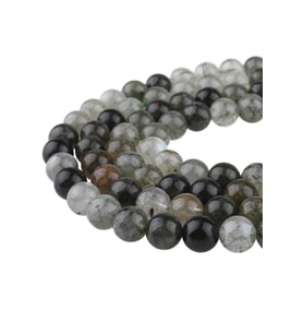 10 MM Yeşil Rutil Kuvars Taşı Dizi - DZ4052