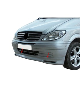 Mercedes Vito Uyumlu W639 Ön Tampon Altı Telli Fiber 2004-2014