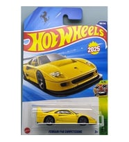 Hot Wheels Ferrari F40 Competizione [Sarı] Exotics 4/5, 198/250, 2025 Için Yeni! 1:64 Ölçekli Diecas