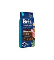 Brit Premium By Nature Adult Sensitive Lamb Kuzulu Yetişkin Köpek Maması 15 Kg