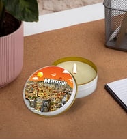 Mardin Tasarımlı 2'li Kokulu Mum