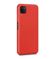 Samsung Galaxy M12 Premium Silikon Kılıf Bordo
