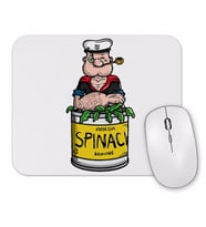 Popeye Spinach  Temel Reis Mouse Pad