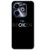 İnfinix Hot 40i Kılıf HD Desen Baskılı Kılıf - Im Broken