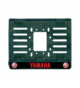YAMAHA UYUMLU I APP PLASTİK KIRILMAZ PLAKALIK KIRMIZI