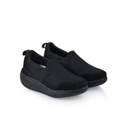 DR.COMFORT KADIN DERİ SİYAH ROCKER BOTTOM SPOR AYAKKABI DR.15.507