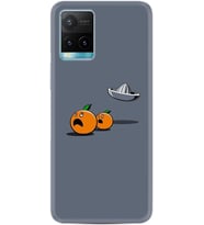 Vivo Y11S Y21S Y20 Y20S Y70 Kılıf Desemli Silikon Orange Escape 1374