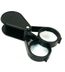 20X30 2K-30Mm Çıft Optik Lens Katlanan Cep Büyüteç