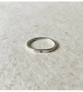Kişiye Özel 925 Ayar Gümüş Minimalist Zarif Pati Detaylı Yüzük