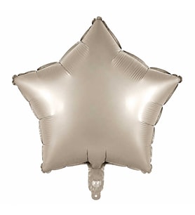 Yıldız Folyo Balon Krem (18 inc)
