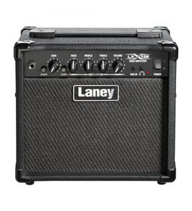 Laney LX15B Bas Gitar Amfisi 15W Güç, 2x5 İnç Hoparlör, 3 Bant EQ, Kompresör ve Drive Özelliği
