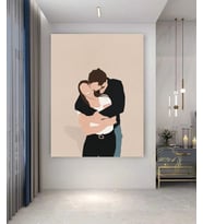 SEVGİLİYE ALINACAK HEDİYE KANVAS TABLO EV DUVAR SALON OFİS DÜKKAN HEDİYELİK DEKARASYON