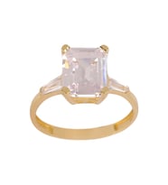Cigold Taşlı Yüzük 14 Ayar Altın 3.21 Gr OA-C11601029007 (SARI-TABA)