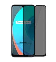 Microsonic Realme C11 Privacy 5D Gizlilik Filtreli Cam Ekran Koruyucu Siyah
