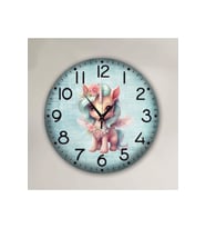 bilge Tasarım çocuk odası Duvar Saati 30 x 30 CM (Karışık)