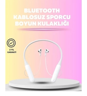 Boyun Askılı Kulaklık – 100 Saat Kullanım Süresi, Ergonomik Tasarım