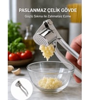 Sarımsak Presi Kolay Temizlik ve Yüksek Basınçlı Ezme