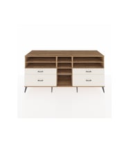 Kronos Konsol 7 Raflı 4 Çekmeceli  220x59x99 Çam-Çam/Aytaşı