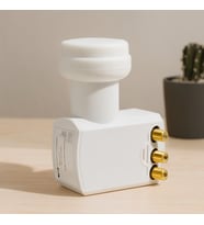 Uydu LNB Quad (4 Çıkış) 0.1dB 4K Ultra HD Universal