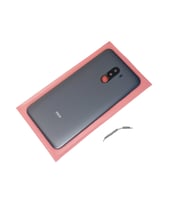 Xiaomi POCO F1 Kasa Arka Pil Batarya Kapağı (Yan Tuş) FÜME