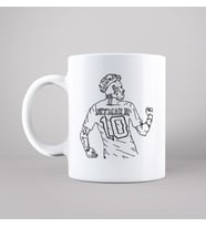 Futbol Tasarımlı Kupa