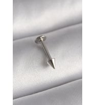 316L Çelik Gümüş Renk Çivi Model Piercing TJ-PR1373