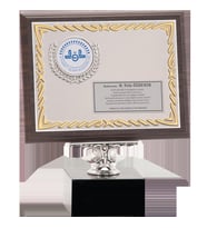 ODAK KUPA - Ahşap Plaketler - PL-024 A - 18x24 cm