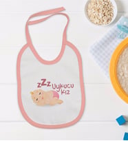 BK Kids Pembe Bebek Mama Önlüğü - Model 40