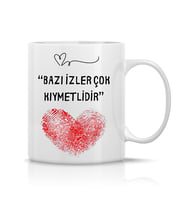 Baskılı Kupa (Beyaz)