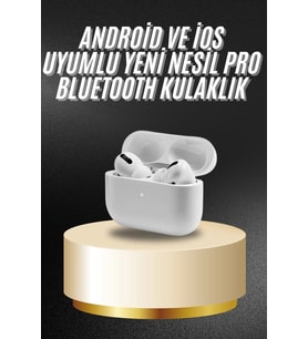 Beyaz Android ve İOS Uyumlu Yüksek Performanslı Uzun Pil Ömrü