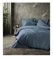 Cotton Box Plain Antrasit Tek Kişilik Ranforce Nevresim Takımı